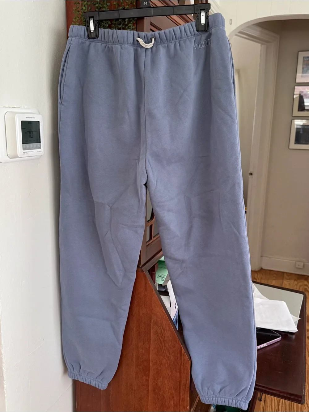 Vuori Restore Classic Sweatpant Blue Haze - Picture 3 of 10